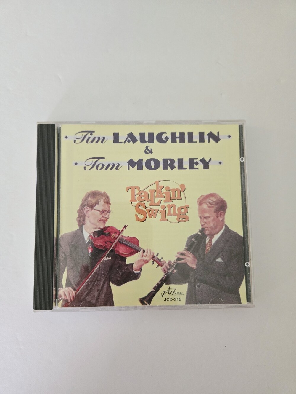 Talking Swing Tim Laughlin and Tom Morley CD 1998 Jazzology Records JCD315